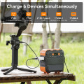 Lithium Fast Charger Rechargeable Solar Generator